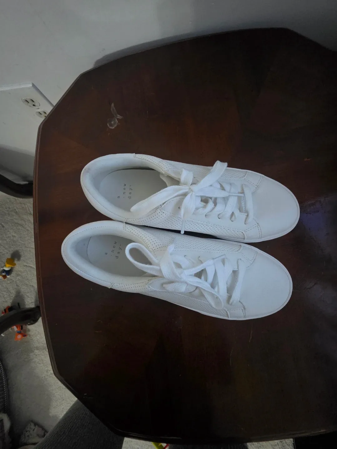 A New Day White Sneakers - Size 8 image indicator(8)