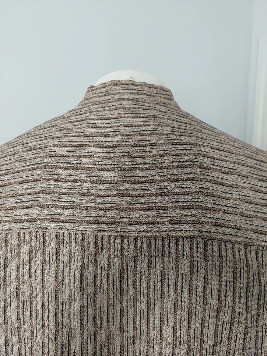 Striped Brown Long Sleeve Shirt image indicator(5)