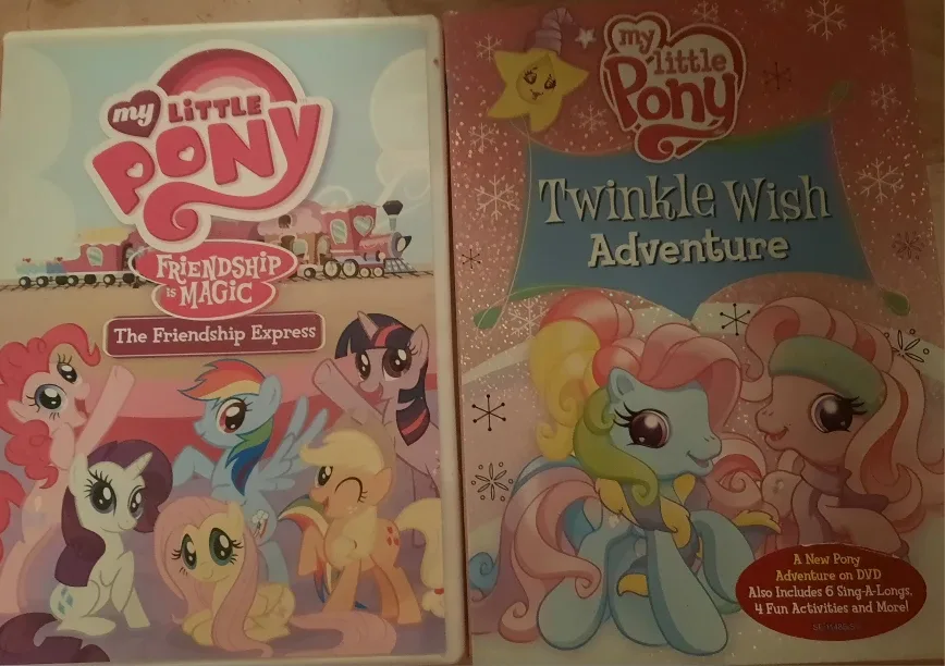 My Little Pony DVDs: Friendship Express & Twinkle Wish