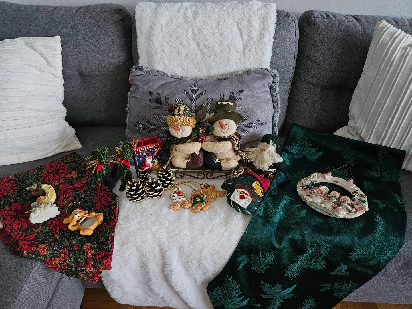 Christmas ornaments and decor