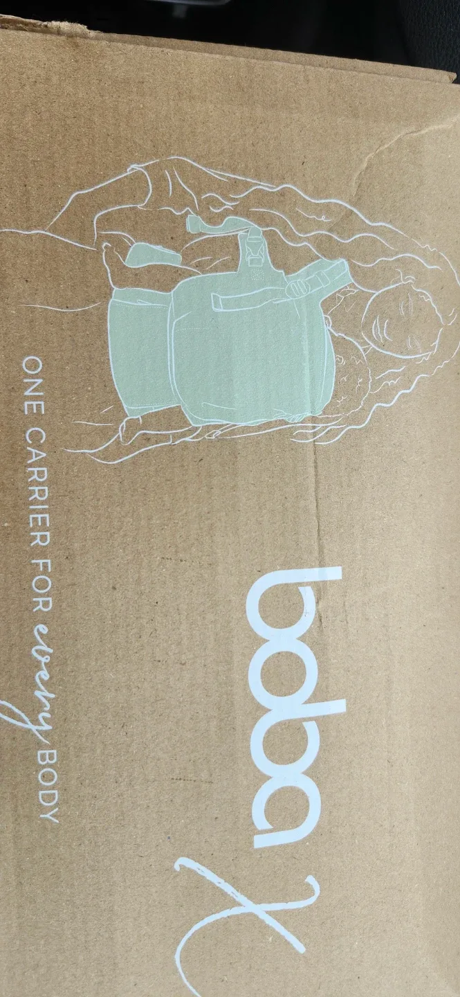 Boba X Baby Carrier - Ecru Hemispheres image indicator(4)