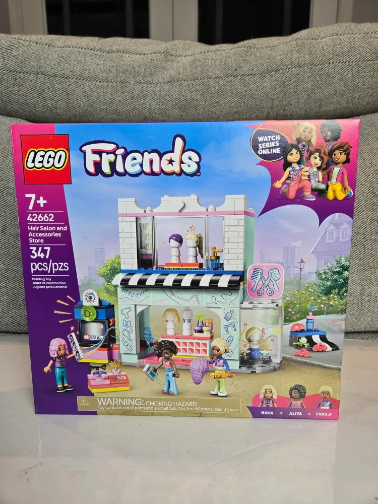 Brand new lego friends hair salon and accessories