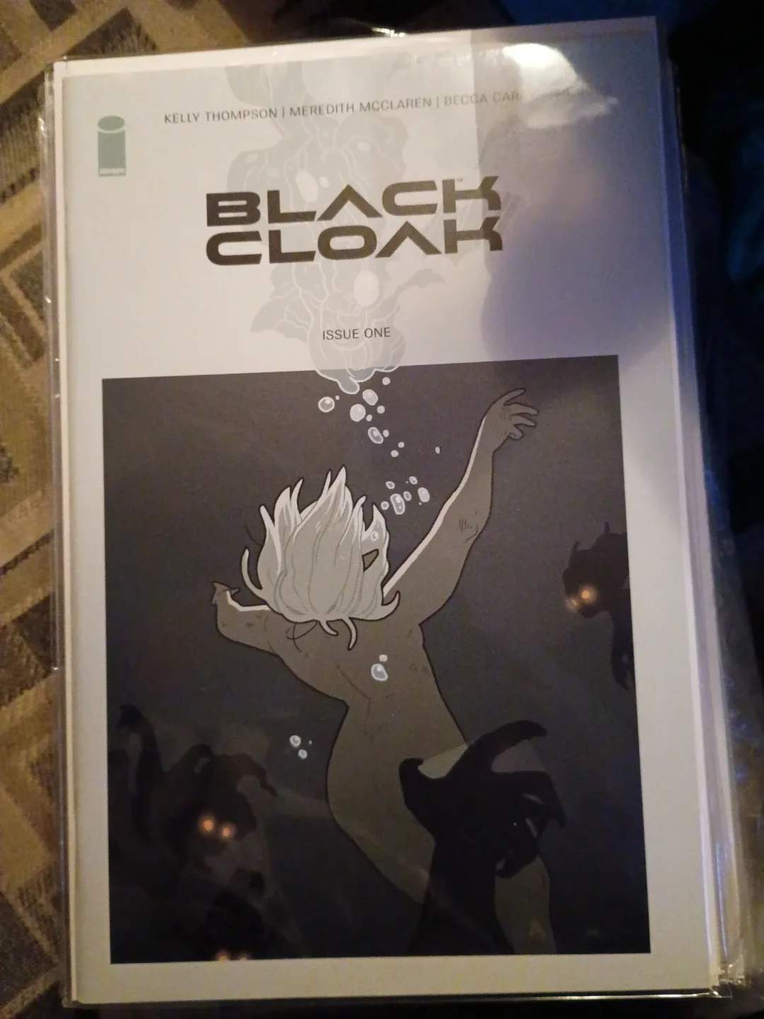 Black Cloak Issue One Comic Book