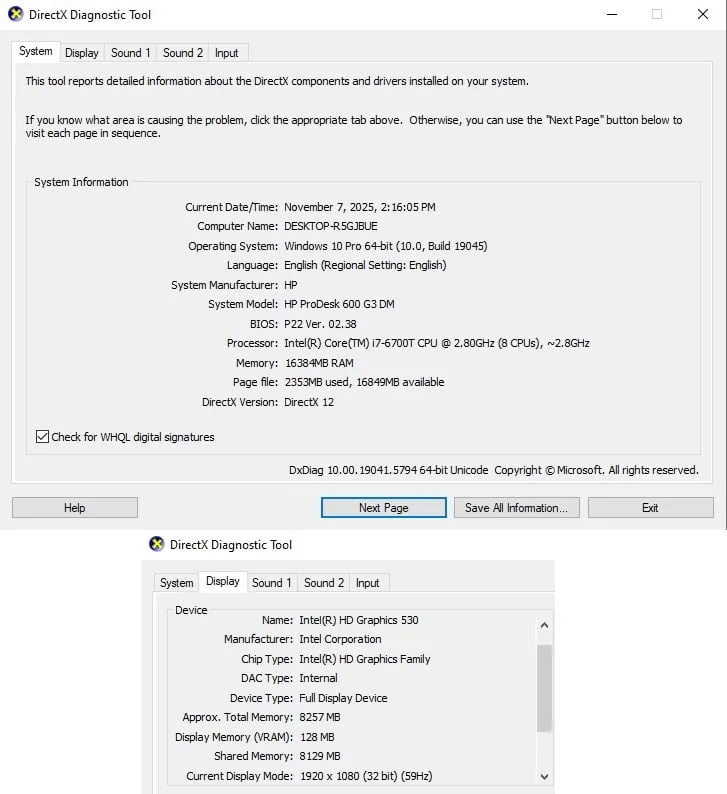HP ProDesk 600 G3 Mini PC image indicator(4)