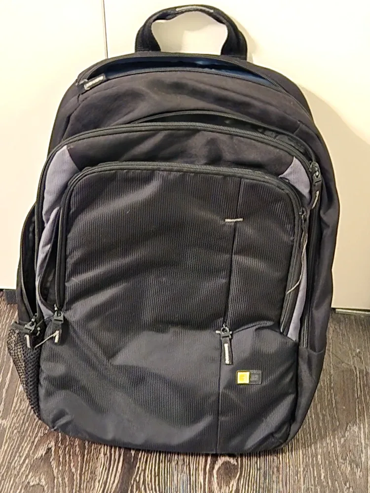 Case Logic Black Backpack