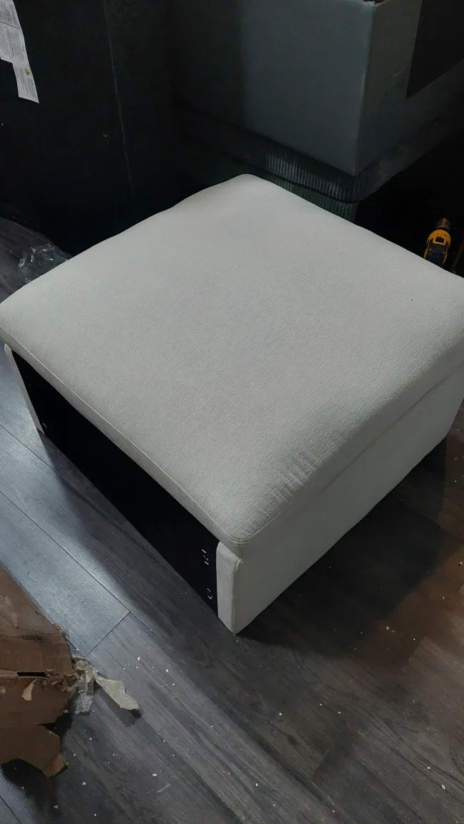 Beige Storage Ottoman image indicator(2)