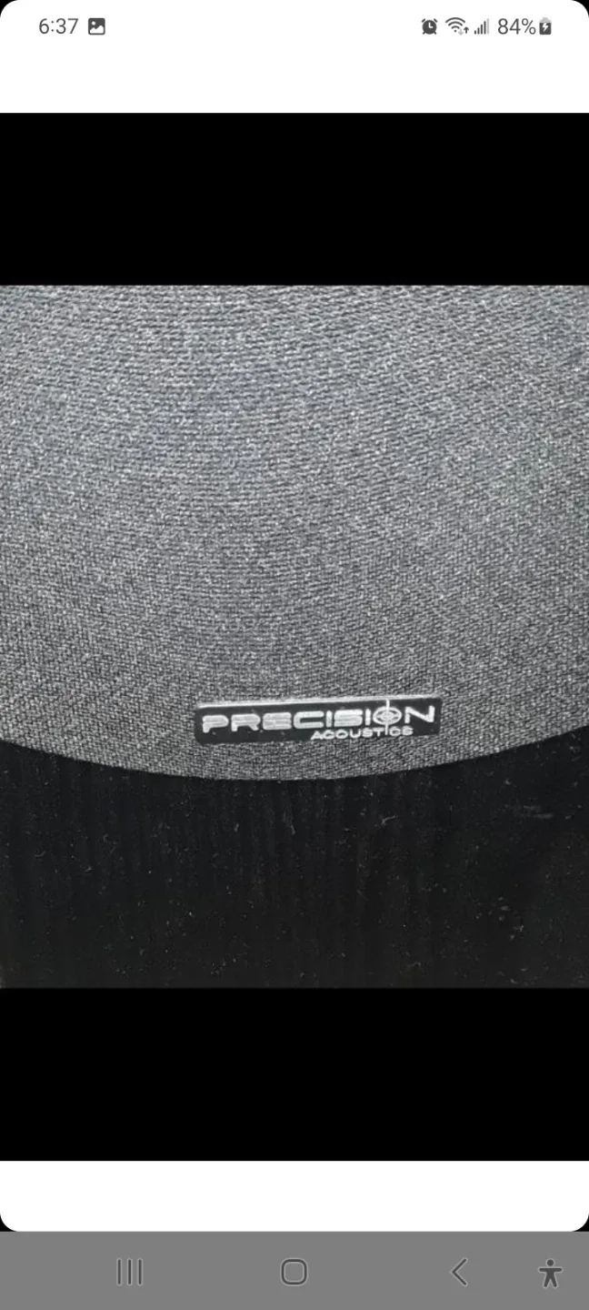 Precision Accustic 150 Watt Speakers. Mint condition. image indicator(4)