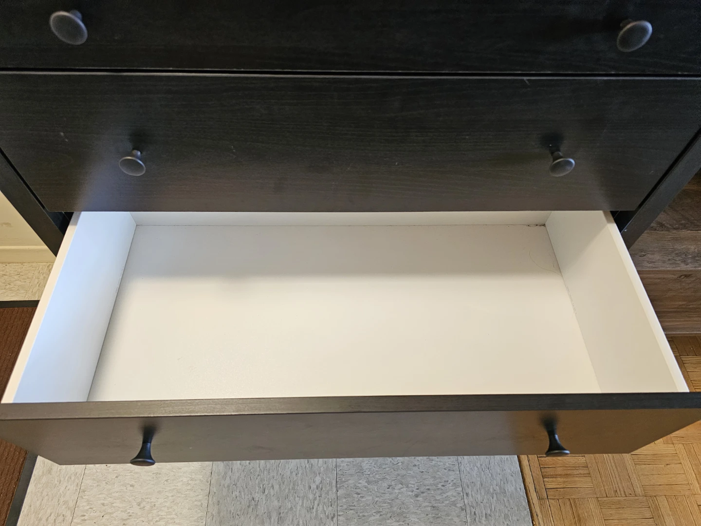 Ikea Dark Brown 5-Drawer Dresser - photo 5