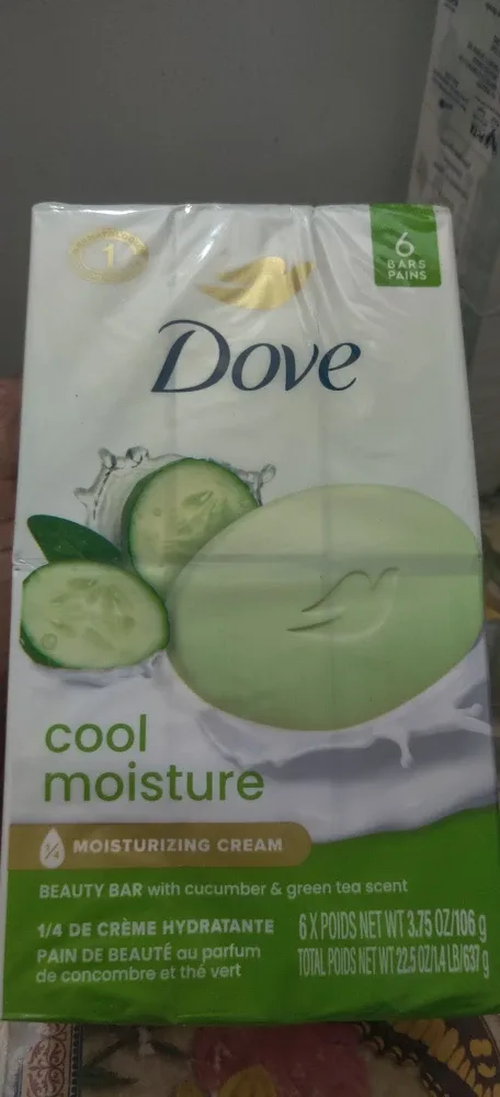 New Dove Cool Moisture Beauty Bar (6 pack x 2 image indicator(2)