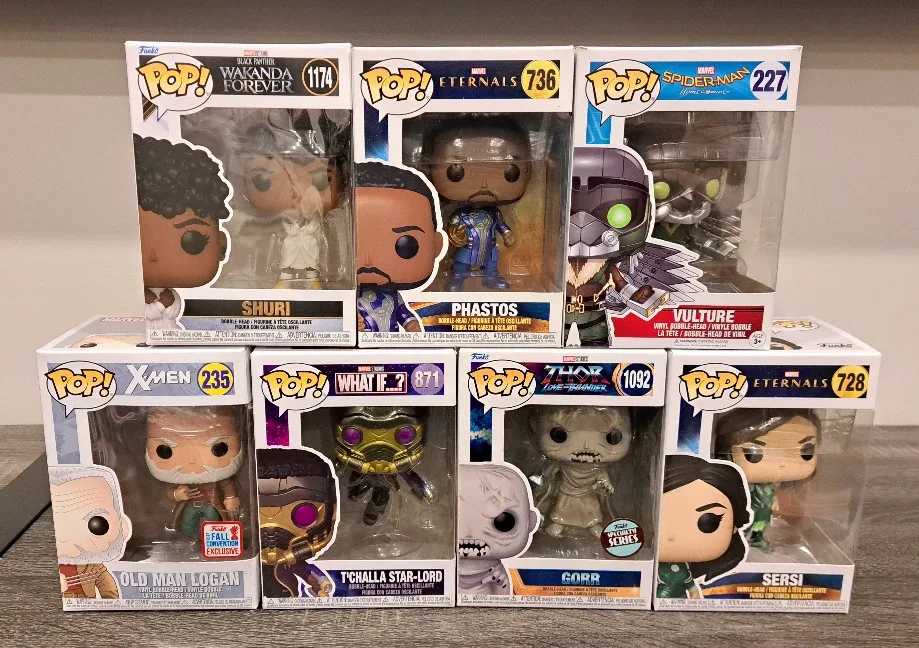 Marvel Characters / Heroes / Villains Funko