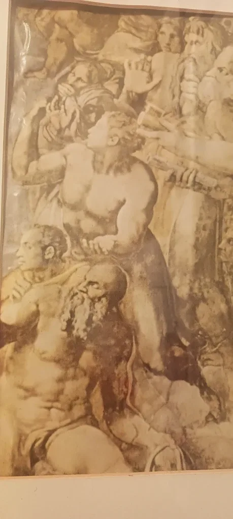 Beautiful Old Vintage Framed Art Print image indicator(3)