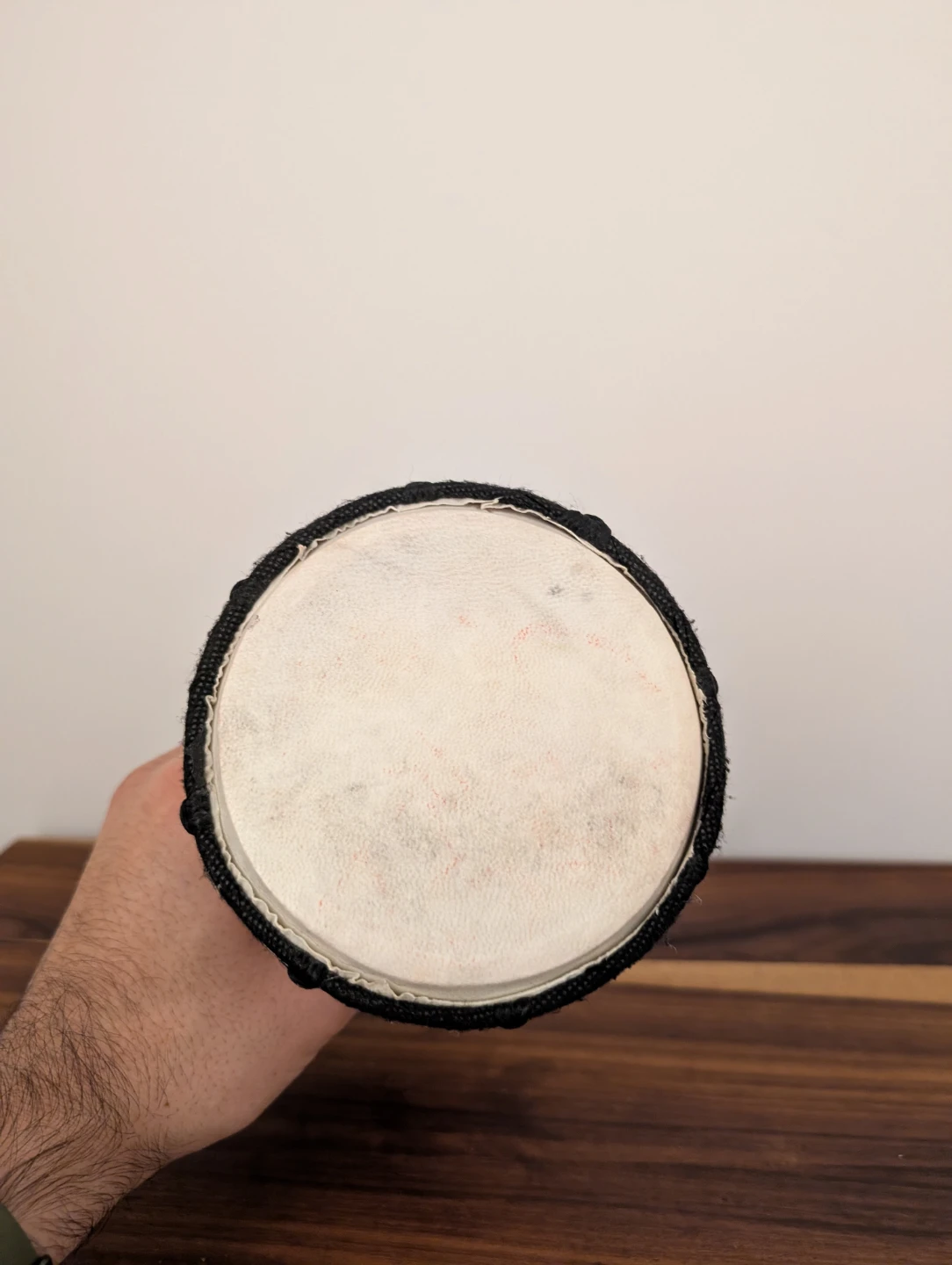 Red Djembe Drum - photo 3