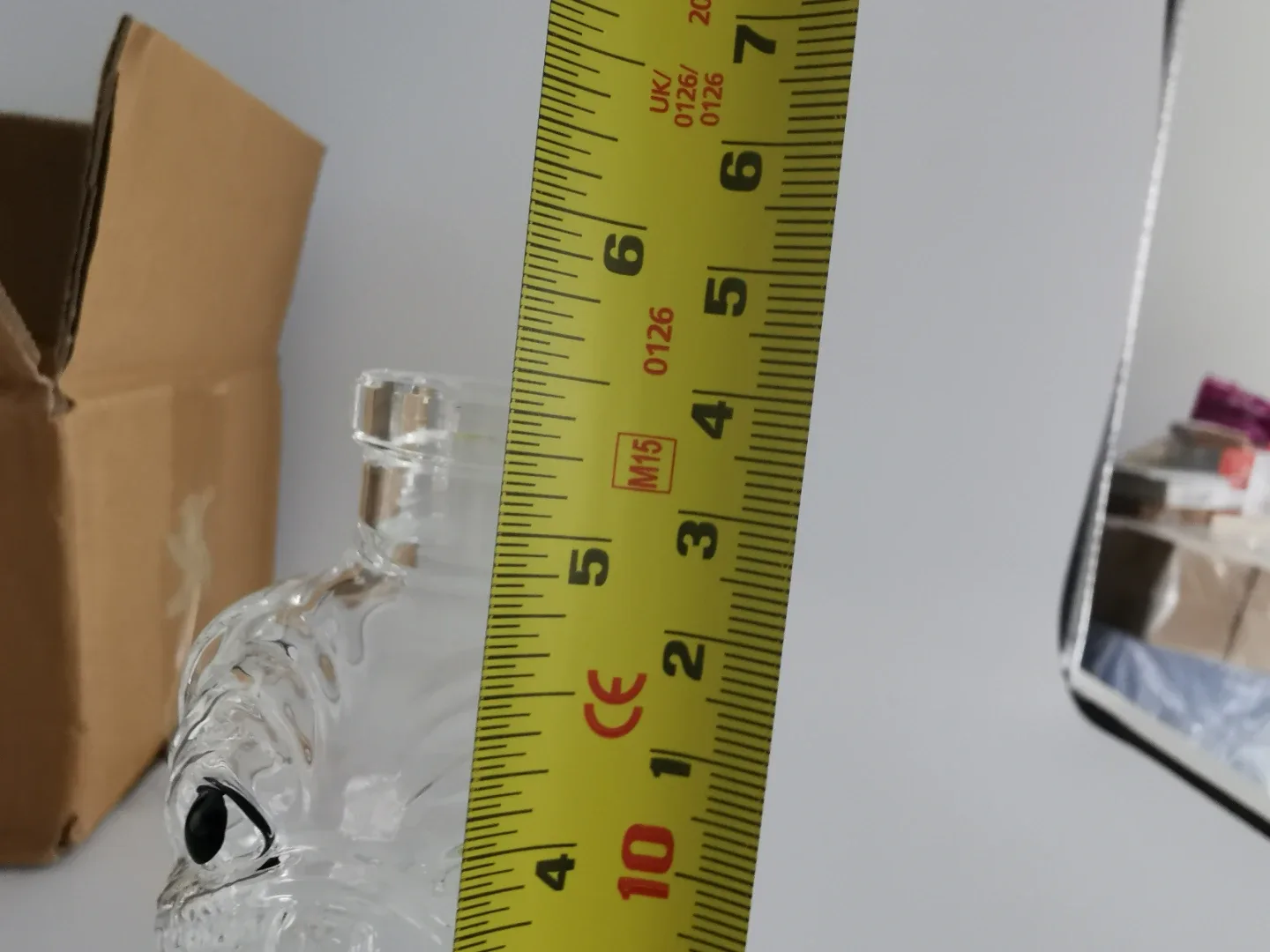 Dog-shaped Glass Bottle image indicator(5)