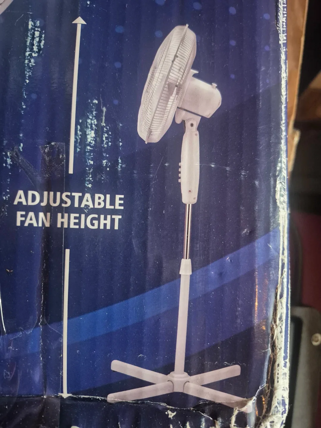 Gravitti Oscillating Stand Fan 16"