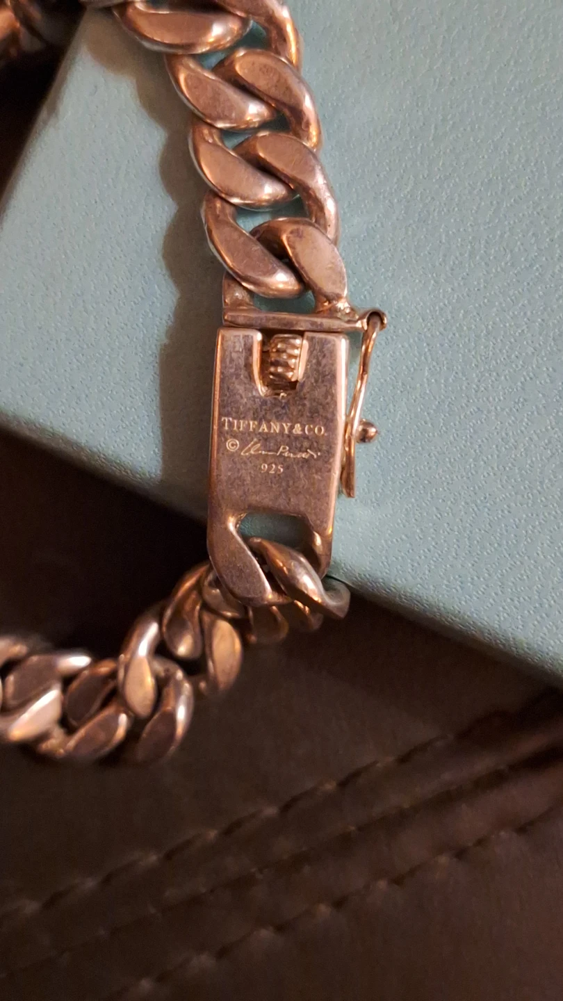 Tiffany & Co. Guys Silver Chain Link Bracelet - photo 3