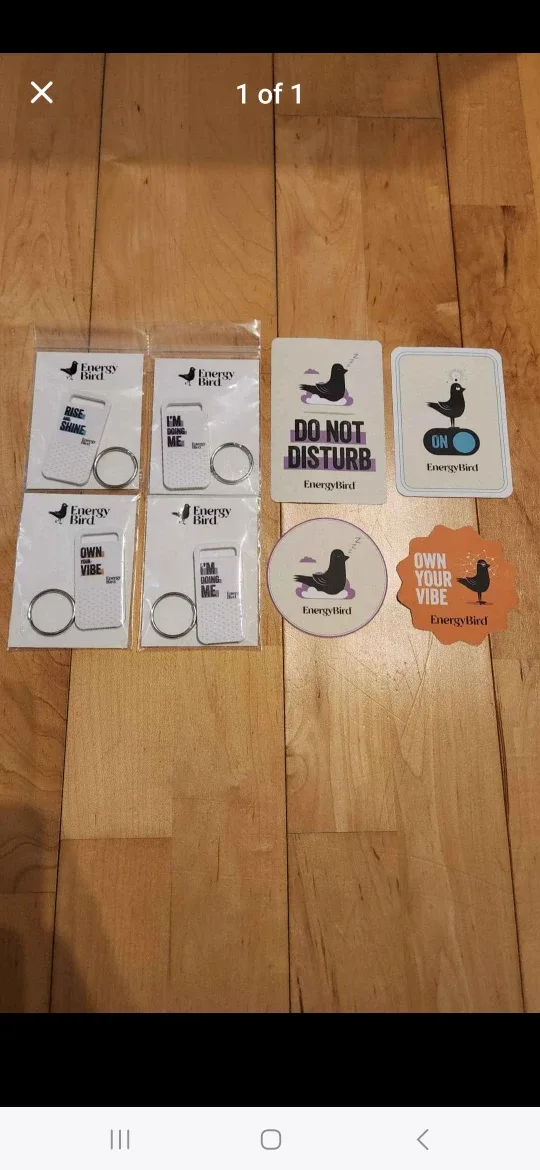 Bird Stickers/ Key Chains
