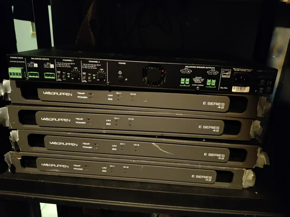 Lab Gruppen E Series 4:2 Power Amplifiers