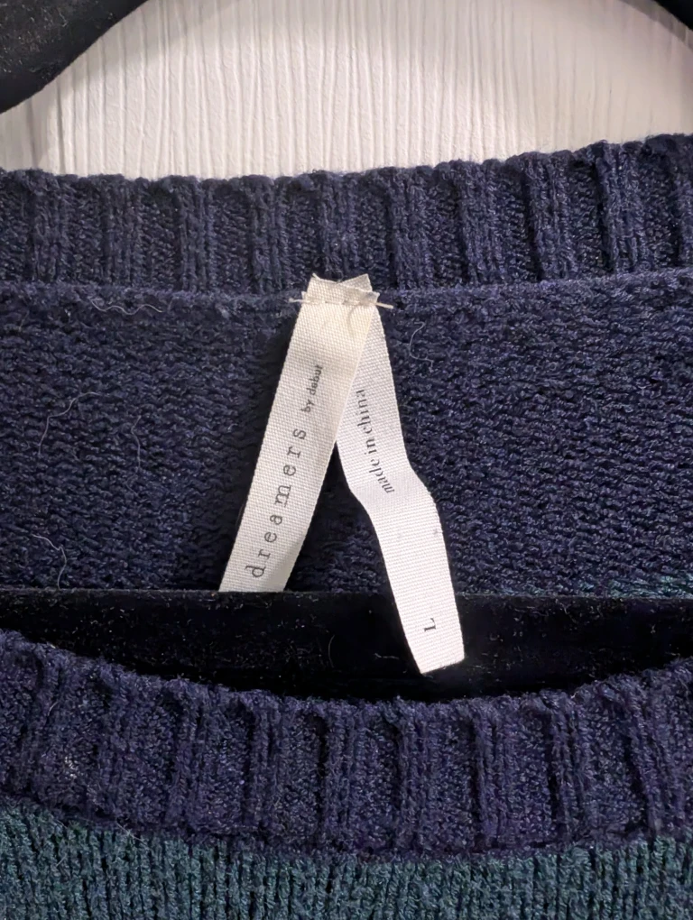Striped Sweater - Large - photo 2