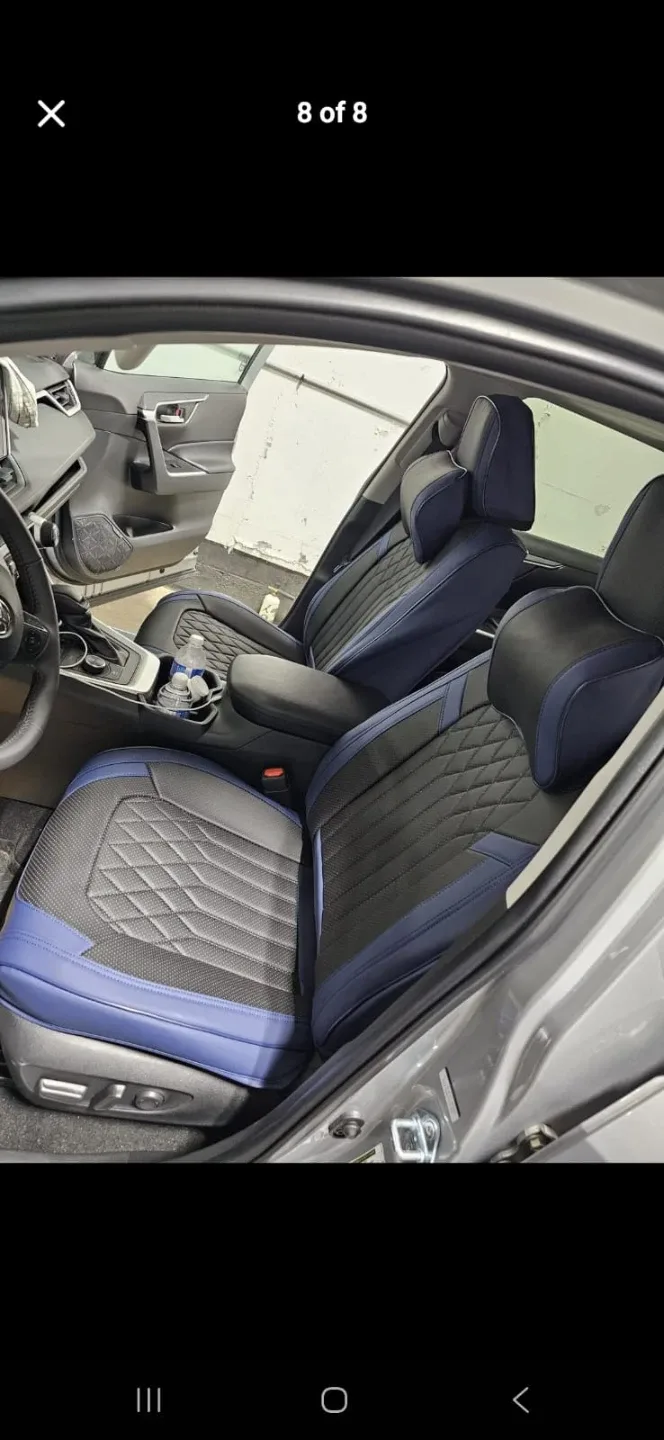 CLEARANCE DEAL! Leather Car Seat Covers Universal image indicator(6)