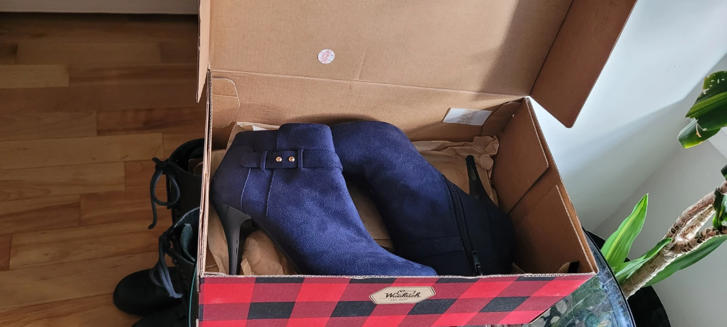 Woolrich Blue Ankle Boots, Size 8 - photo 3