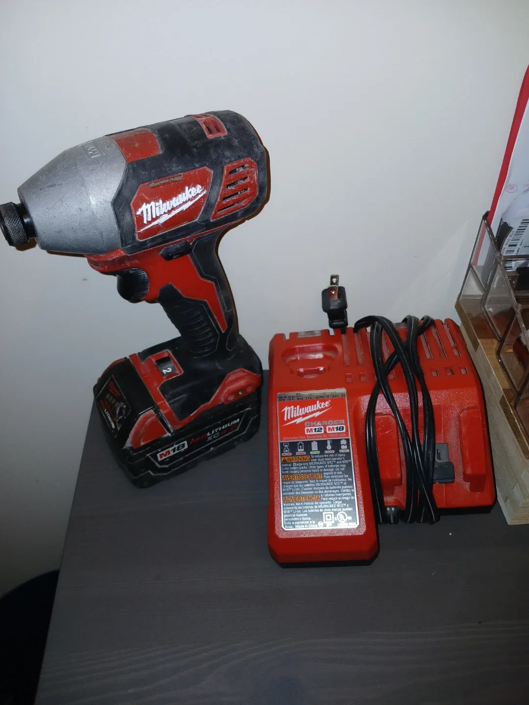 Milwaukee M18 Impact Driver with Charger