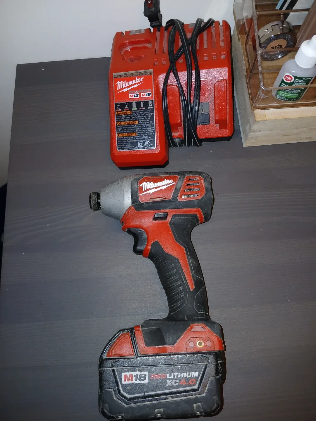 Milwaukee M18 Impact Driver with Charger image indicator(2)