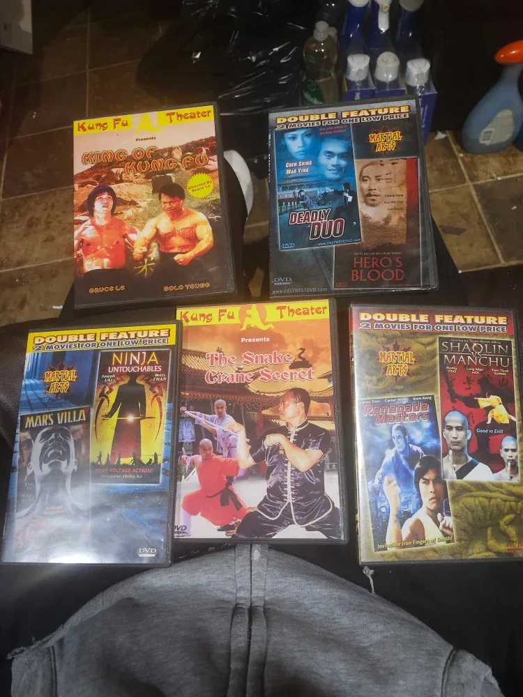 Kung Fu Theater & Martial Arts Double Feature DVDs