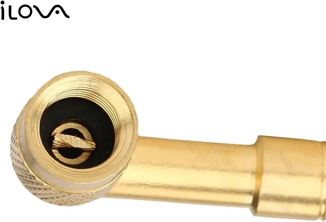 90 Degree Tyre Valve Extension Adaptor for Car Motorcycle image indicator(3)