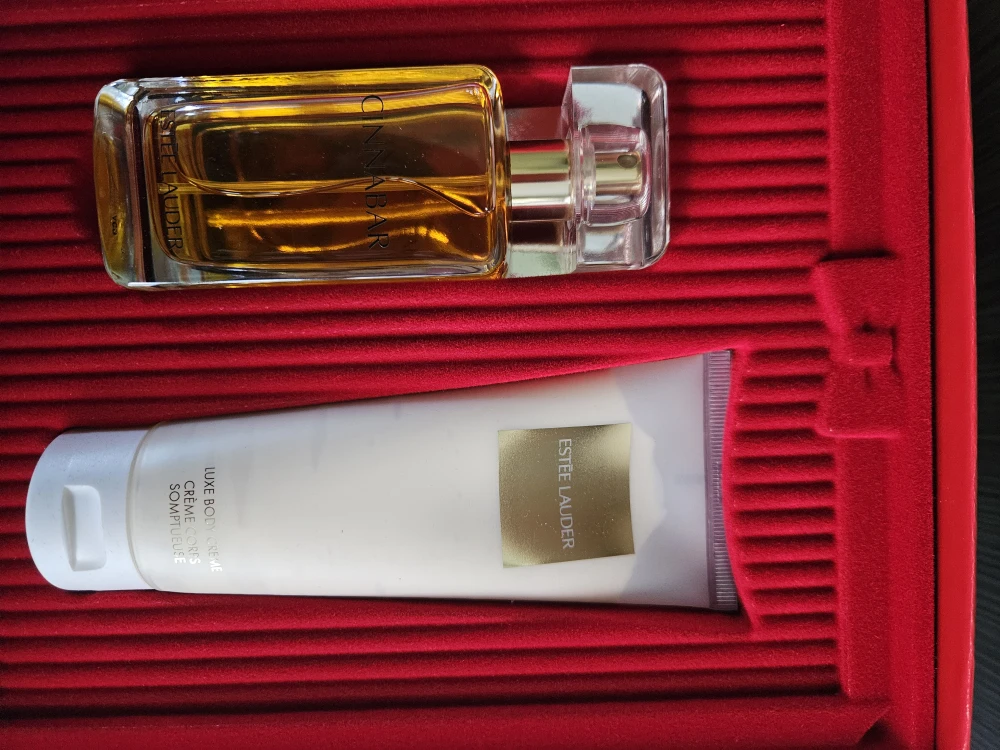 Estee Lauder Cinnabar Perfume & Body Creme Set - photo 2
