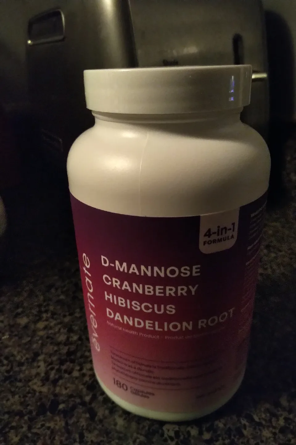 Evernate D-Mannose Cranberry Capsules - 180 Vegan Capsules image indicator(6)