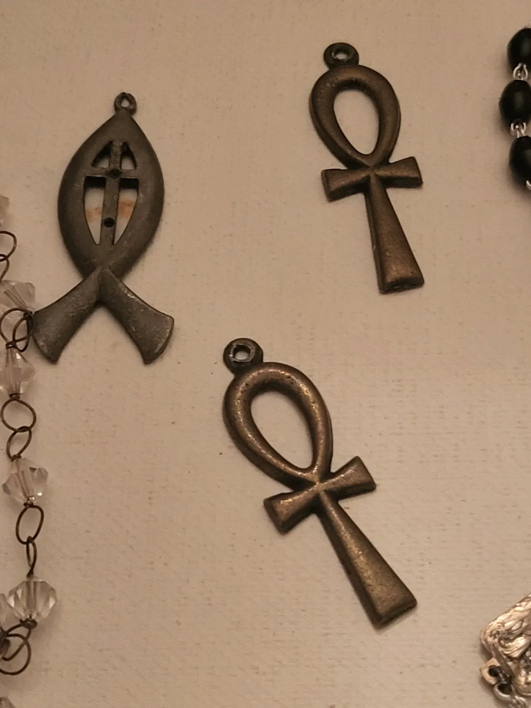 Religious Pendants and Rosary Bead Set of 6 image indicator(4)