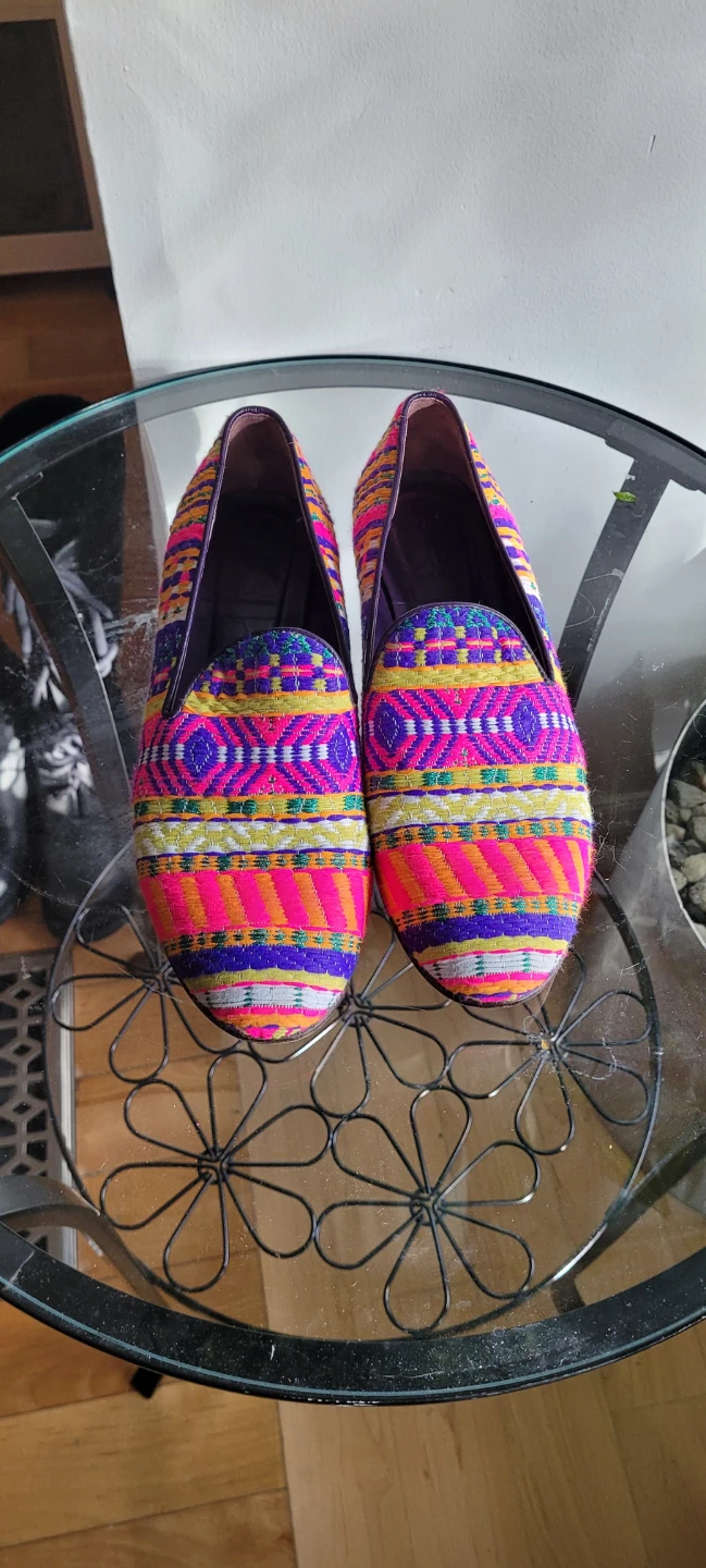 Cecilia Bringheli Italian Loafers, Size 38/38.1/2