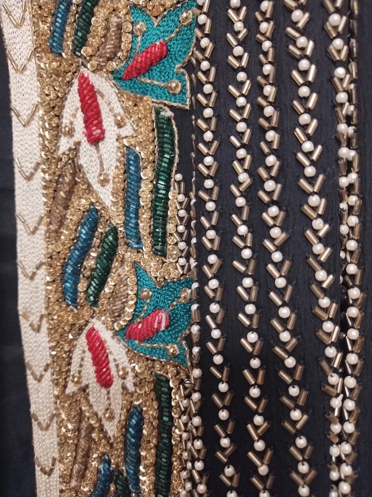 Beaded Silk Jacket - Size M image indicator(3)