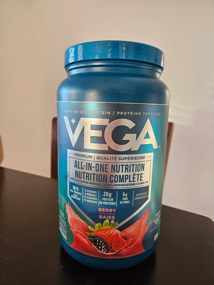 Tubs of Vega All-in-One Nutrition Complete - Berry
