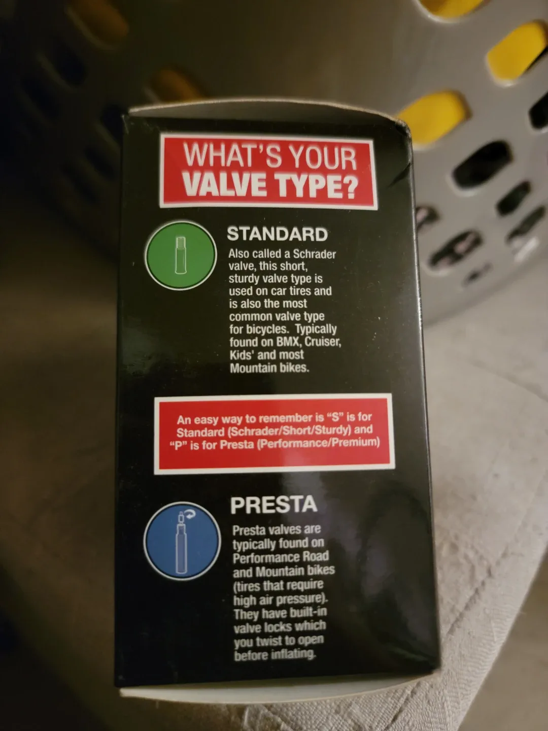 Bike Inner Tube, 26" x 1.75-2.25" image indicator(3)