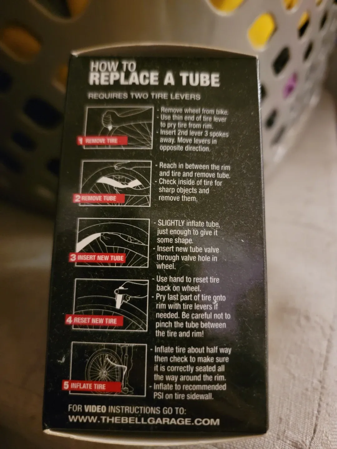 Bike Inner Tube, 26" x 1.75-2.25" image indicator(4)