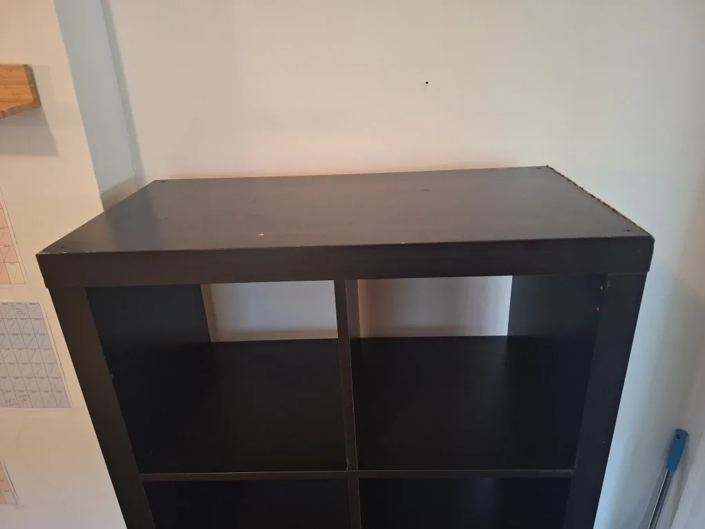 IKEA Kallax Shelf Unit - Black image indicator(6)