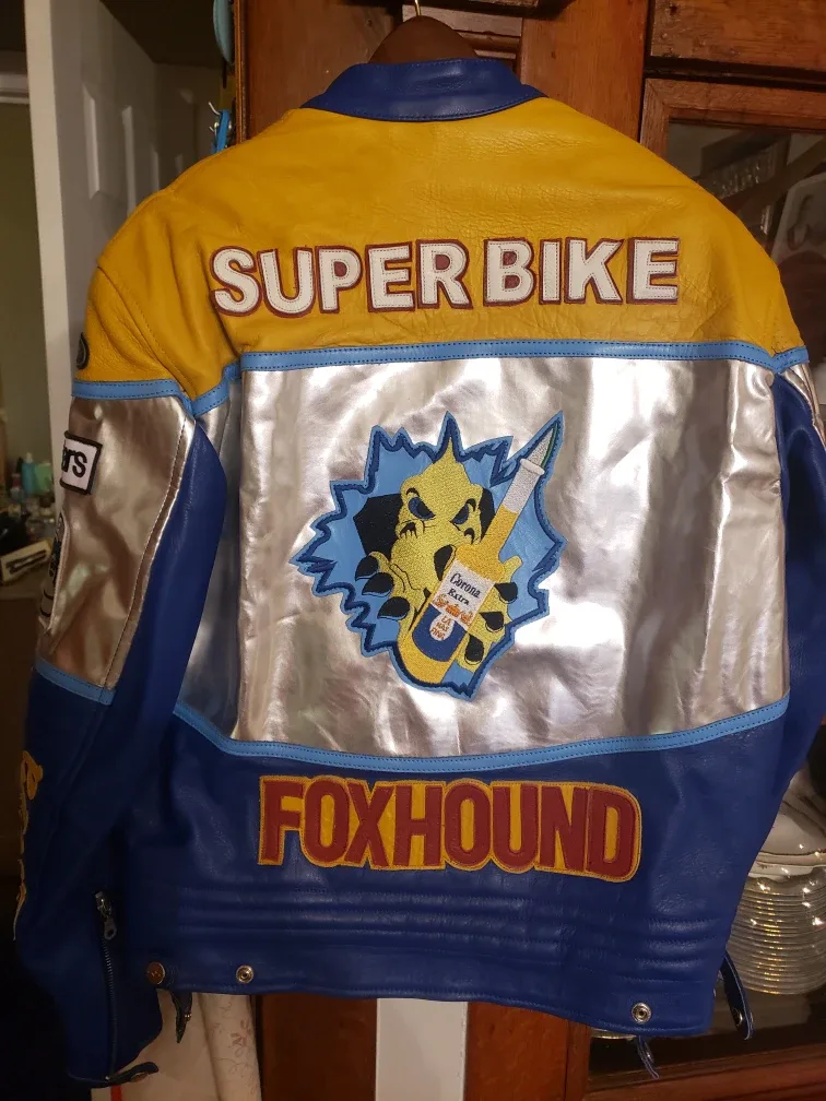 Corona Extra Super Bike Leather Jacket, Size L image indicator(6)