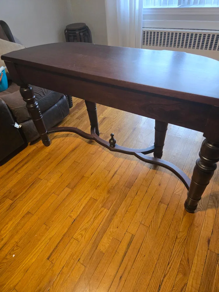 Dark Wood Console Table image indicator(4)