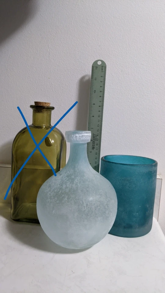 glass vases