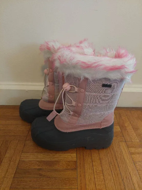 Pink Winter kid's Snow Boots - Size 5 image indicator(3)