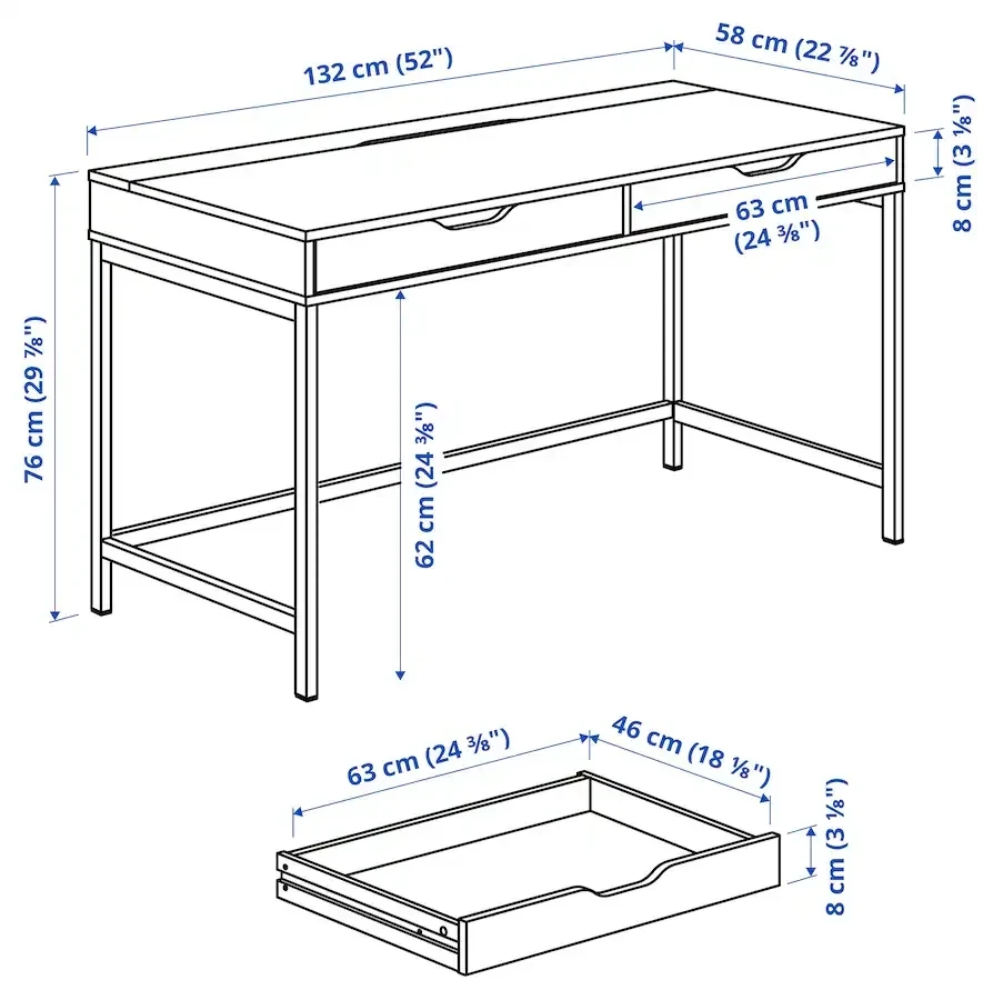 BRAND NEW IN THE BOX IKEA large Alex - photo 2