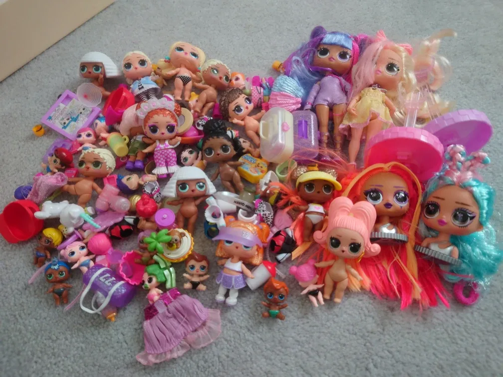 Lot of LOL Surprise Dolls