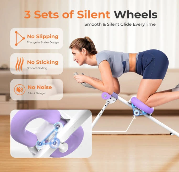 Abs Workout | Foldable | Knee Protection - photo 5