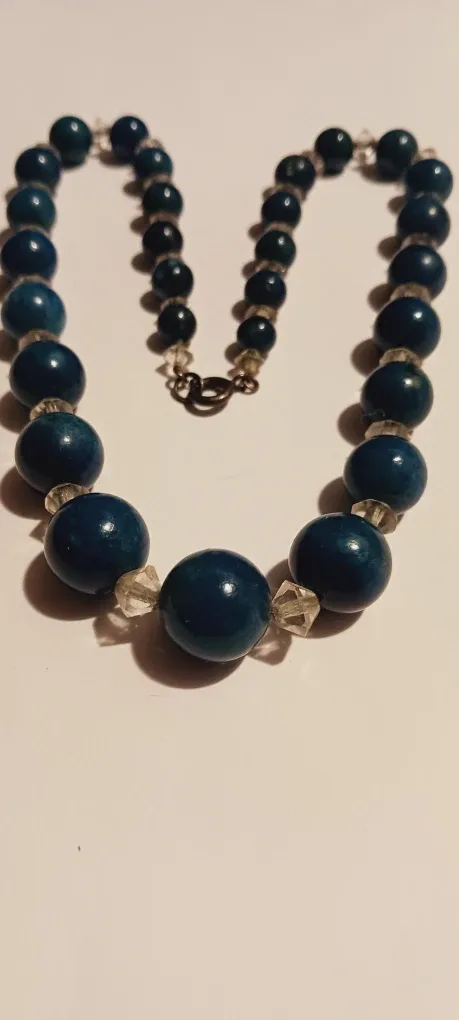 Sterling Silver 925 Genuine Stone Necklace image indicator(4)