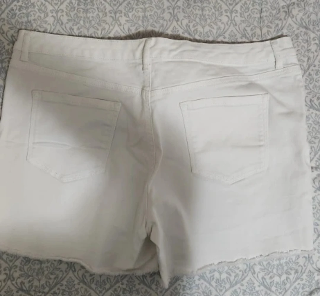 Style & Co White Denim Shorts - photo 2