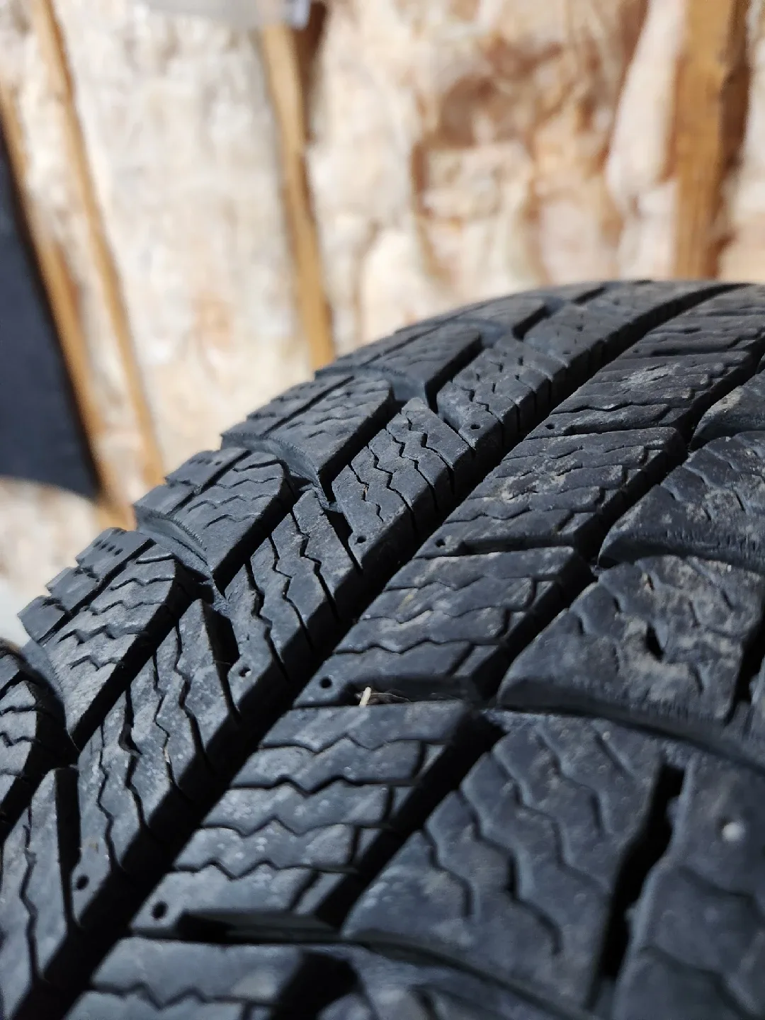 (4)-185/65R14 Winter Tires/Rims 4x100 Off 2011 Hyundai Accent