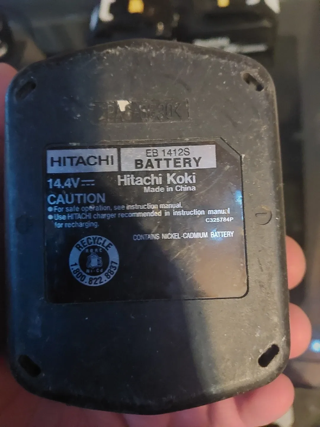 Hitachi EB1412S 14.4V Battery image indicator(3)