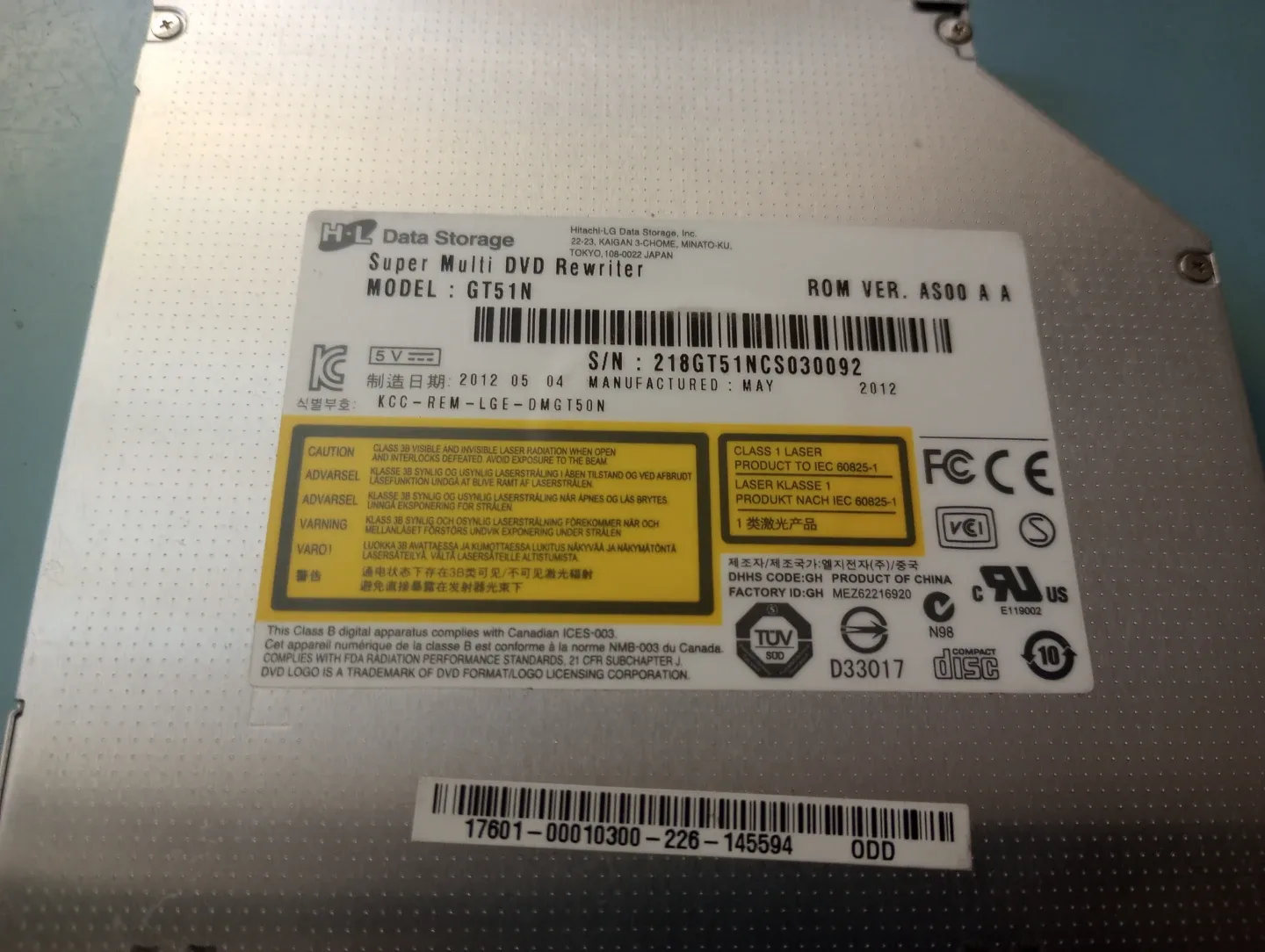 Multi DVD Rewriter Drive image indicator(2)