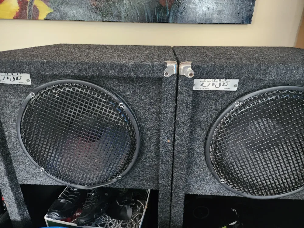 Used LASE Light and Sound Equipment Speaker image indicator(4)